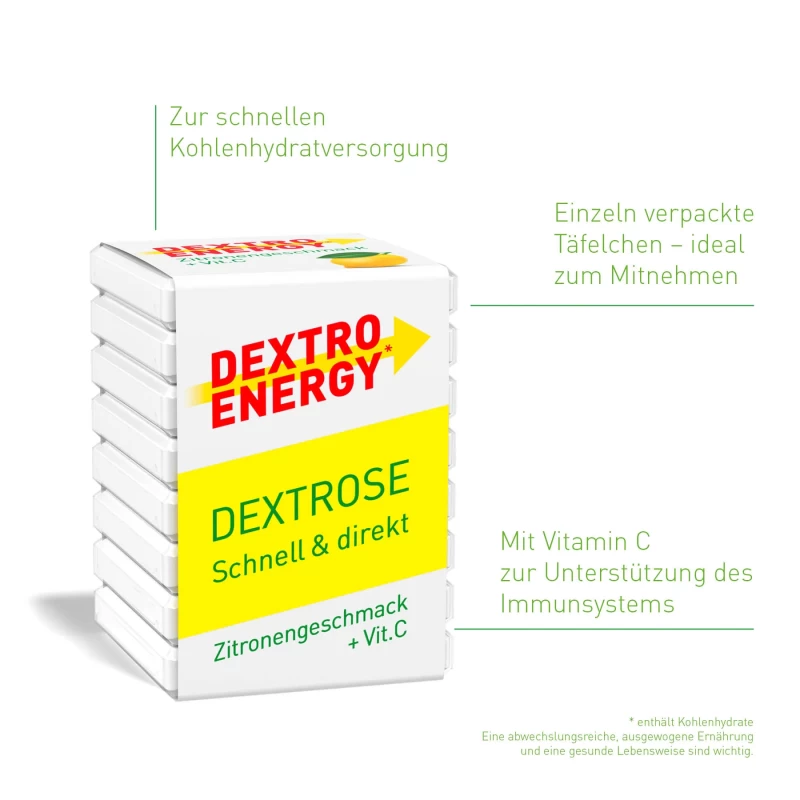 Dextro Energy dextroza kocka vit.C+Limun